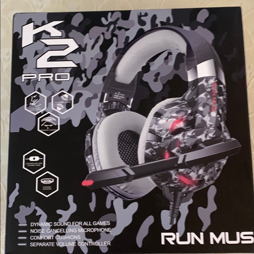 K2 pro professional gaming headset